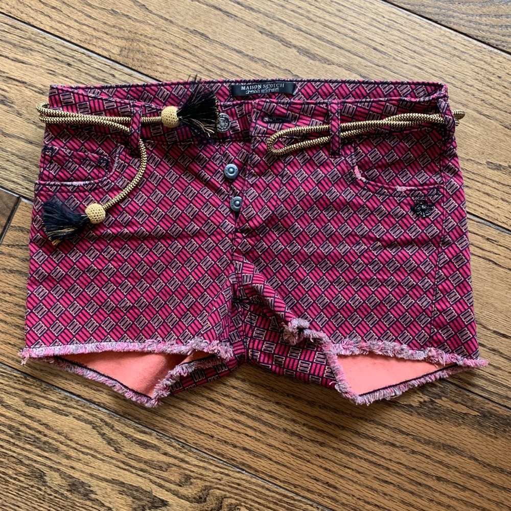 Red shorts